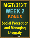 MGT312T Week 2 Organizational Behavior in Context